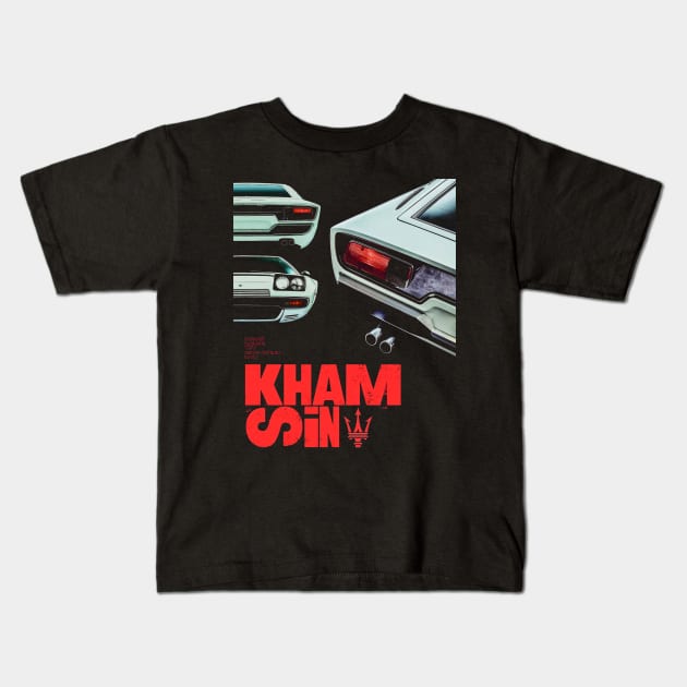 Khamsin Kids T-Shirt by retroracing